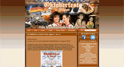 Desktop Screenshot of oktoberfestinaugust.com